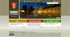 Desktop Screenshot of lomnicenadpopelkou.cz